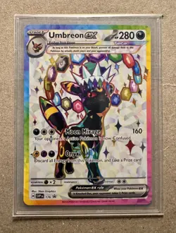 Espeon 175 & Umbreon ex 176 Promo Ultra Rare Holo NM Pokemon Grade Candidates 🔥 - Image 2