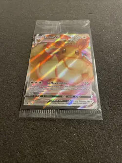 SEALED Eevee VMAX SWSH087 Black Star Promo Full Art Holo Pokemon TCG 2021 - Image 4