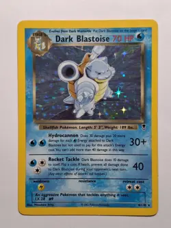 Pokemon TCG · Dark Blastoise 4/110 · Holo Rare · Legendary Collection (2002) HP - Image 1