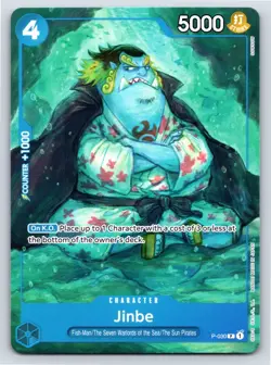 One Piece - P-030 - Jinbe - P - Promo US Seller - Image 1