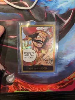 Don!! Card Gold “I’d Like To Meet This Fellow” One piece OP13 - Image 1
