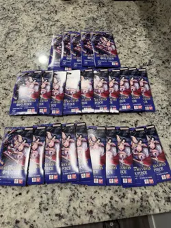 Bandai One Piece OP14 Azure Sea's Seven Booster (25 Packs) English - Image 1