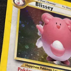 Pokemon TCG Blissey Holo Neo Revelation Card 2/64 NM Condition BEST SWIRL 💫 - Image 4