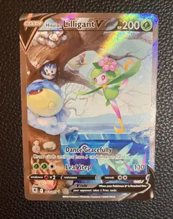 Pokemon Hisuian Lilligant V Full Art Holo Card 163/189 Astral Radiance 200 HP - Image 1