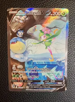 Pokemon Hisuian Lilligant V Full Art Holo Card 163/189 Astral Radiance 200 HP - Image 3