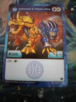 Bakugan Armored alliance epic character Card eng_224_EC_SV hydorou x trhyno - Image 2
