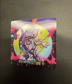 GameBoy Wave 3 Mega Mewtwo Y Lenticular Card - Image 1