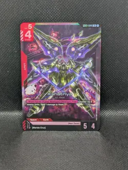 Kshatriya (GD01-044) - Newtype Rising #GD01-044 LR - Foil Gundam Card Game - Image 1