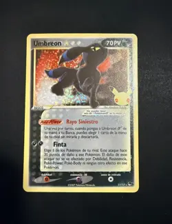 Pokemon Umbreon Star Classic Collection Holo Celebrations Card ESPANOL - Image 1
