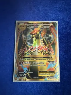 2016 M Charizard EX 101/108 UR Holo Pokemon Card English Vintage Rare - Image 1