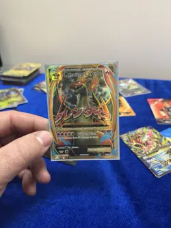 2016 M Charizard EX 101/108 UR Holo Pokemon Card English Vintage Rare - Image 2