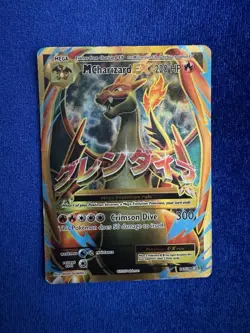 2016 M Charizard EX 101/108 UR Holo Pokemon Card English Vintage Rare - Image 4