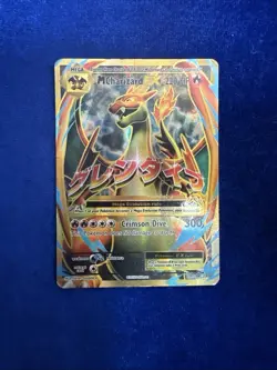 2016 M Charizard EX 101/108 UR Holo Pokemon Card English Vintage Rare - Image 5