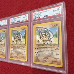 Pokemon TCG 2001 Hitmontop Wizards Black Star Promos (5) Cards #37 PSA 10 - Image 1