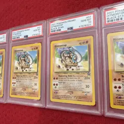 Pokemon TCG 2001 Hitmontop Wizards Black Star Promos (5) Cards #37 PSA 10 - Image 3