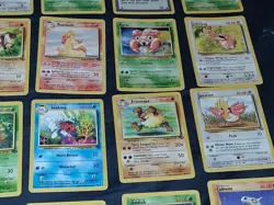 Vintage 1999 Pokemon 30 Card Lot all Jungle Set Near Mint #1 - Image 5