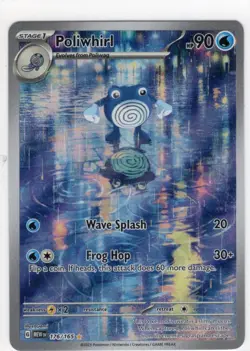 Poliwhirl 151 Pokemon TCG 2023 Scarlet & Violet Card 176/165 - Image 1