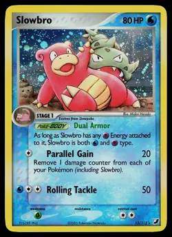 Pokemon Card - Slowbro Unseen Forces 13/115 Holo Rare - Image 1