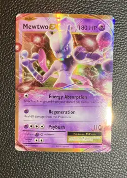 Mewtwo EX - 52/108 - Ultra Rare - Evolutions - Pokemon Card - NM/M - Image 1