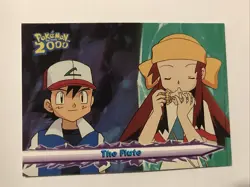 2000 Topps Pokemon The Movie 2000 Non Holo The Flute #61 Blue Label - Image 1