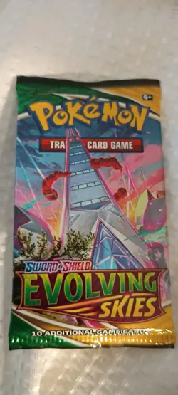 Pokemon Sword and Shield: Evolving Skies Sealed Booster Pack (Duraludon VMAX) - Image 1