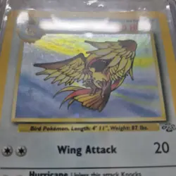 Pokemon Pidgeot 8/64 Holo Rare Jungle Set WOTC 1999 Vintage - Image 2