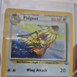 Pokemon Pidgeot 8/64 Holo Rare Jungle Set WOTC 1999 Vintage - Image 5