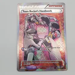 2016 Pokemon XY Fates Collide Team Rocket's Handiwork #124/124 MP - Image 1
