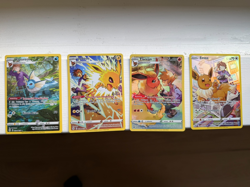 Pokemon TCG Brilliant Stars Trainer Gallery SWSH Eeveelution Lot (x4) - NM - Image 1