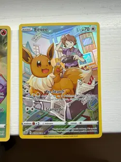 Pokemon TCG Brilliant Stars Trainer Gallery SWSH Eeveelution Lot (x4) - NM - Image 5