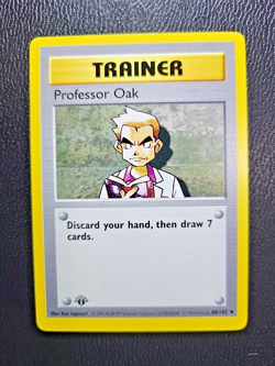 1999 Pokemon Base 1st Edition #88 Professor Oak Pokemon Gaming - Image 1