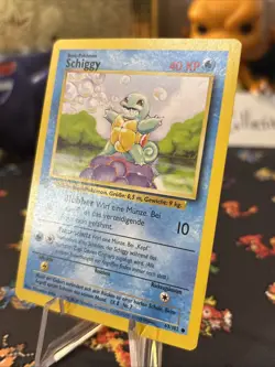 Pokemon TCG - Squirtle (Schiggy) - 63/102 - Base Set (German) 1st Edition - READ - Image 3
