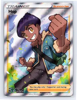 2020 Pokemon TCG Hop Champion's Path Full Art 73/73 Ultra Rare NM - Image 1
