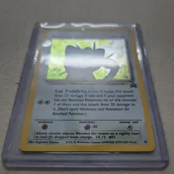 Pokemon Meowth GB Promo #10 Holo WOTC 2000 Black Star Promo Vintage - Image 3