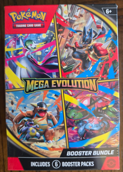 Pokemon TCG Mega Evolution Booster Bundle - 6 Packs - NEW/FACTORY SEALED - Image 1
