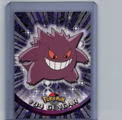 2000 Topps Pokemon TV Animation Series 2 Blue Label #94 Gengar (NM) - Image 1