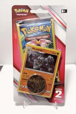 Pokemon XY Evolutions & Lost Thunder Machamp Blister 2x Mini Packs - New/Sealed - Image 1