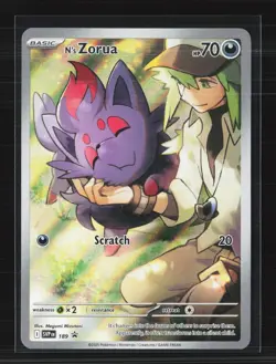 2025 Pokemon Scarlet & Violet Promo N'S Zorua #SVP EN 189 - Image 1