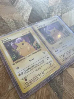 Pokemon 1st Edition BGS Gem Mint 9.5 Pikachu + 1st Edition Pikachu’s Ungraded ⚡ - Image 3