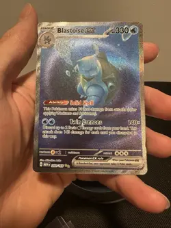 Pokemon Blastoise ex 200/165 Special Illustration Rare Sv: Scarlet & Violet 151 - Image 5