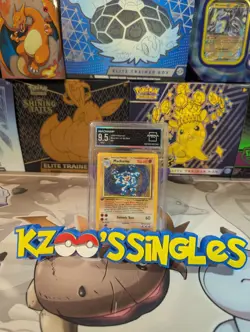 ARENA CLUB 9.5 - Machamp #8 - Base Set 99' - 1st Edition Holo - Image 1