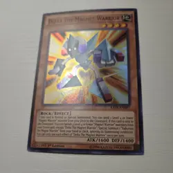 Yugioh Delta The Magnet Warrior RATE-EN097 Super Rare 1st Ed NM - Image 1