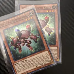 2x Beta The Electromagnet Warrior SDMY-EN002 Structure Deck: Yugi Muto 1st Edi - Image 1