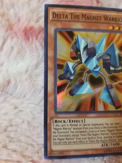Yu-gi-oh! Delta The Magnet Warrior RATE-EN097 Super Rare Raging Tempest - Image 2