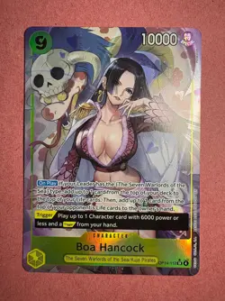 One Piece: Boa Hancock - OP14/112 NM SR Alternate Art - The Azure Sea’s Seven - Image 1