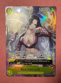 One Piece: Boa Hancock - OP14/112 NM SR Alternate Art - The Azure Sea’s Seven - Image 2
