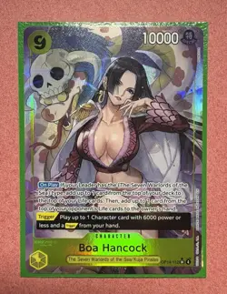 One Piece: Boa Hancock - OP14/112 NM SR Alternate Art - The Azure Sea’s Seven - Image 5