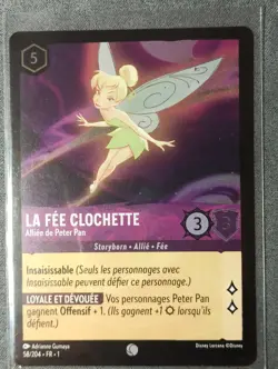 LORCANA FR Card - Chapter 1 58/204 The Tinker Bell Fairy - ✨FOIL✨New - Image 1