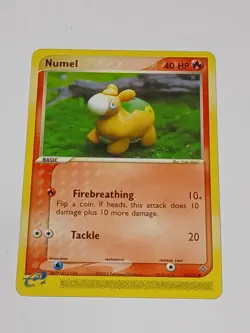 Numel 69/97 - Yuka Morii Clay Art - EX Dragon Pokemon Card - Image 1