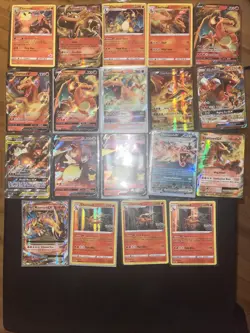 Charizard Collection Pokemon Cards Lot - Image 1